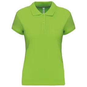 Polo manches courtes - Femme - K242 - vert lime 