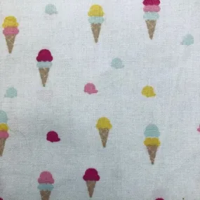 Tissu "cornets de glace"
